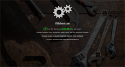 Desktop Screenshot of flibben.se