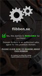 Mobile Screenshot of flibben.se