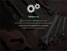 Tablet Screenshot of flibben.se